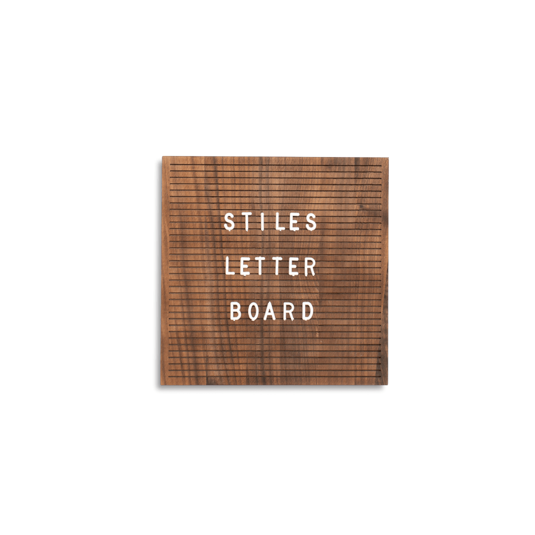 Wood Letter Board Kit