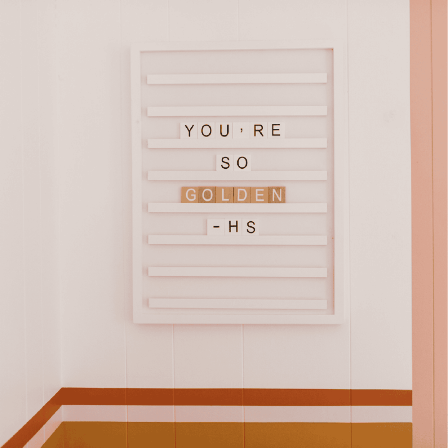 Premium Tile Letter Set for Tile Boards