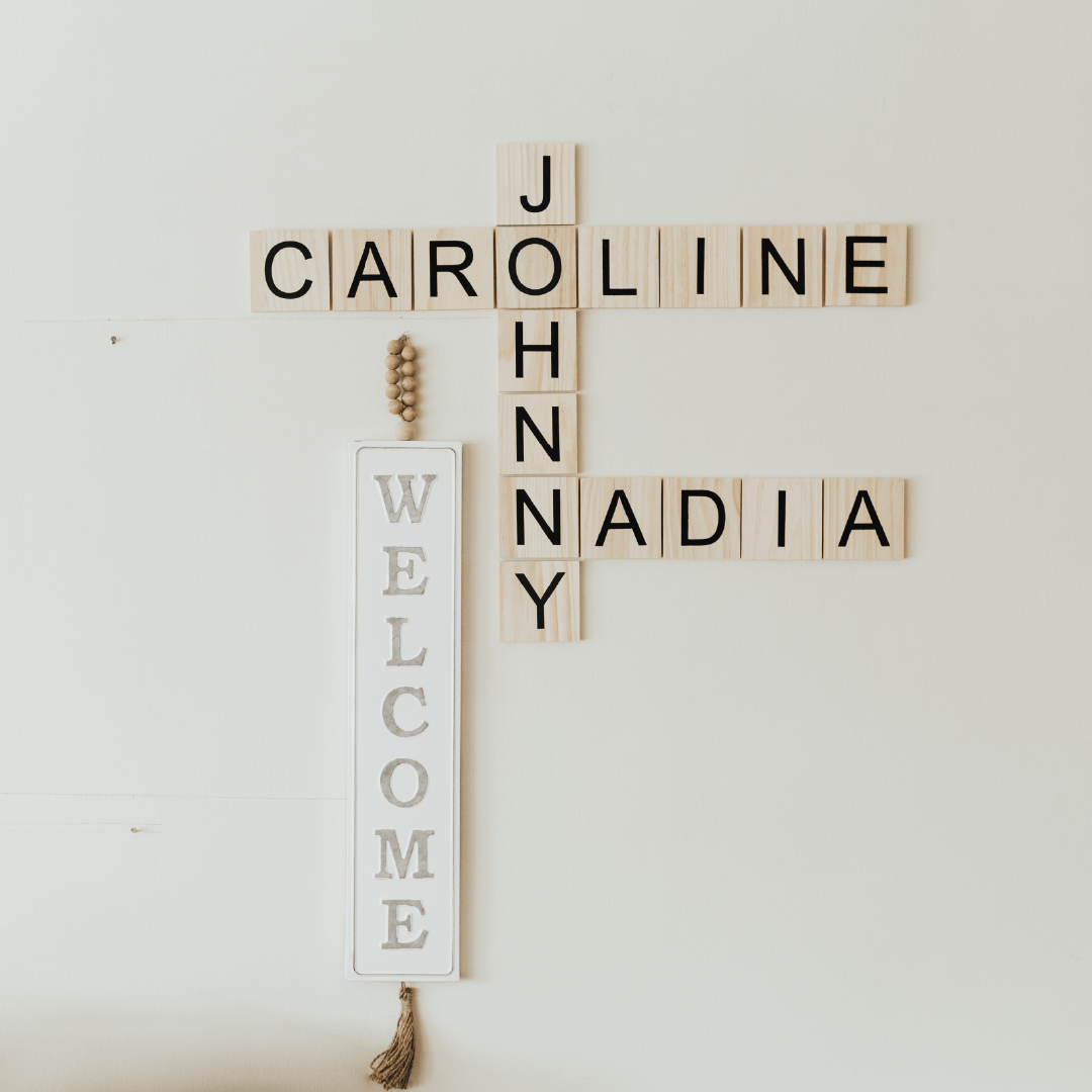 "Welcome" Metal Wall Sign