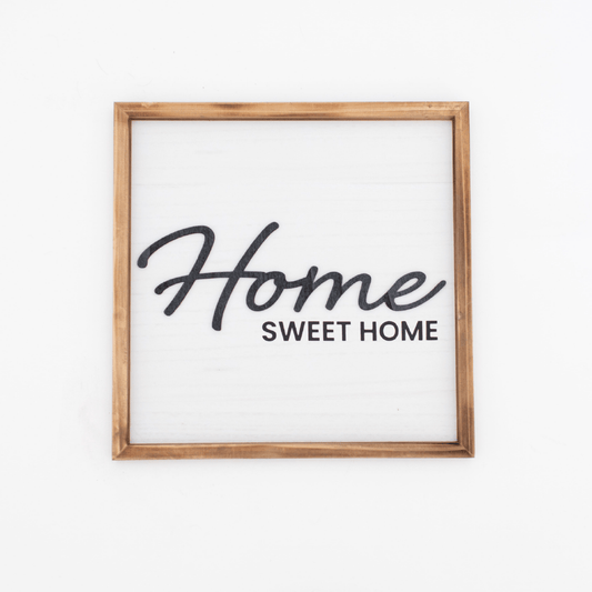 "Home Sweet Home" Wall Sign