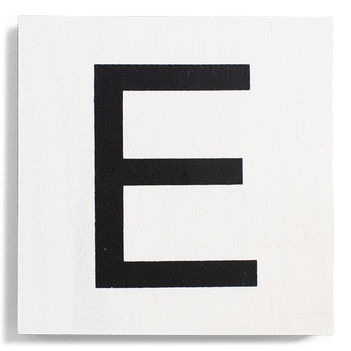 Individual Wall Tile - White